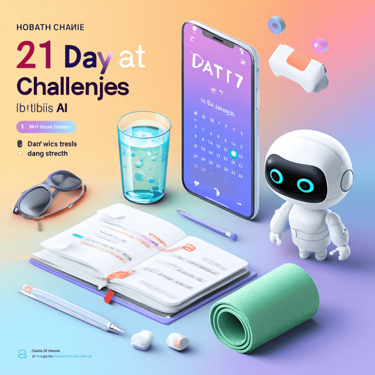 Челлендж 21 День меняем привычки с AI