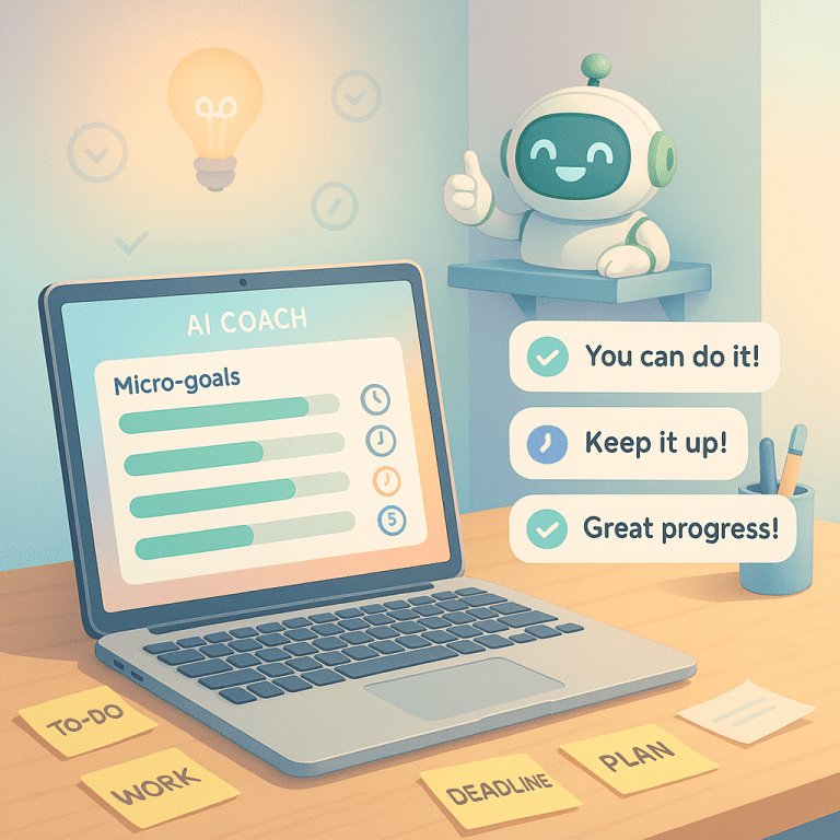 Как перестать прокрастинировать: мотивация, продуктивность и AI-коуч