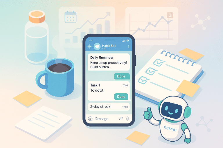 Бот контроль привычек: телеграм привычки и ежедневные напоминания