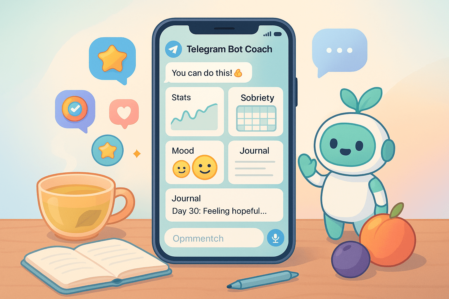 Бросить пить с телеграм ботом: новые привычки и здоровая жизнь