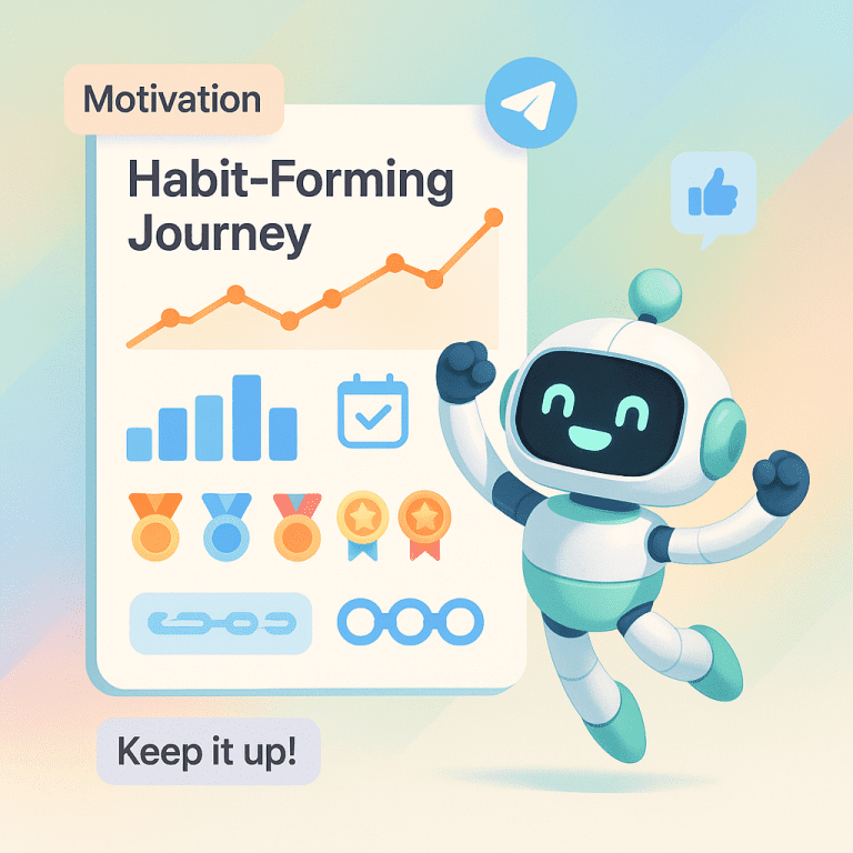 Телеграм бот для привычек: трекер, мотивация и продуктивность