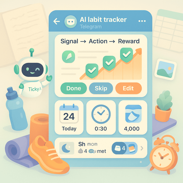 ai habit tracker telegram обзор гайд по настройке