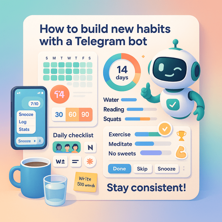 build habits telegram bot план внедрения привычек