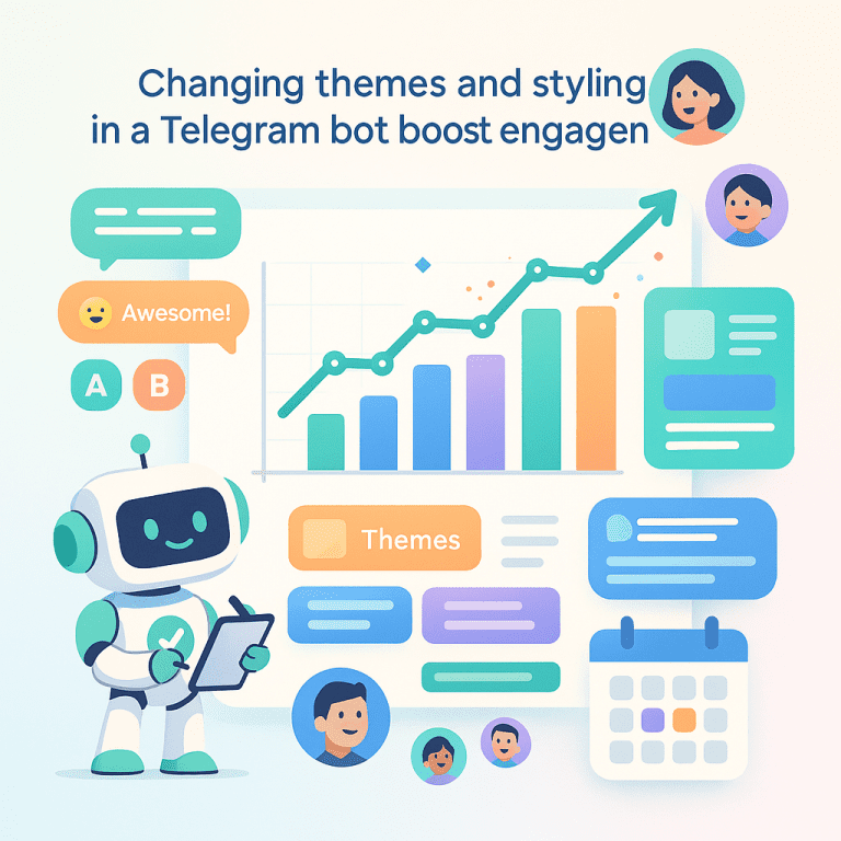 темы telegram bot зачем менять оформление плюсы и гайд