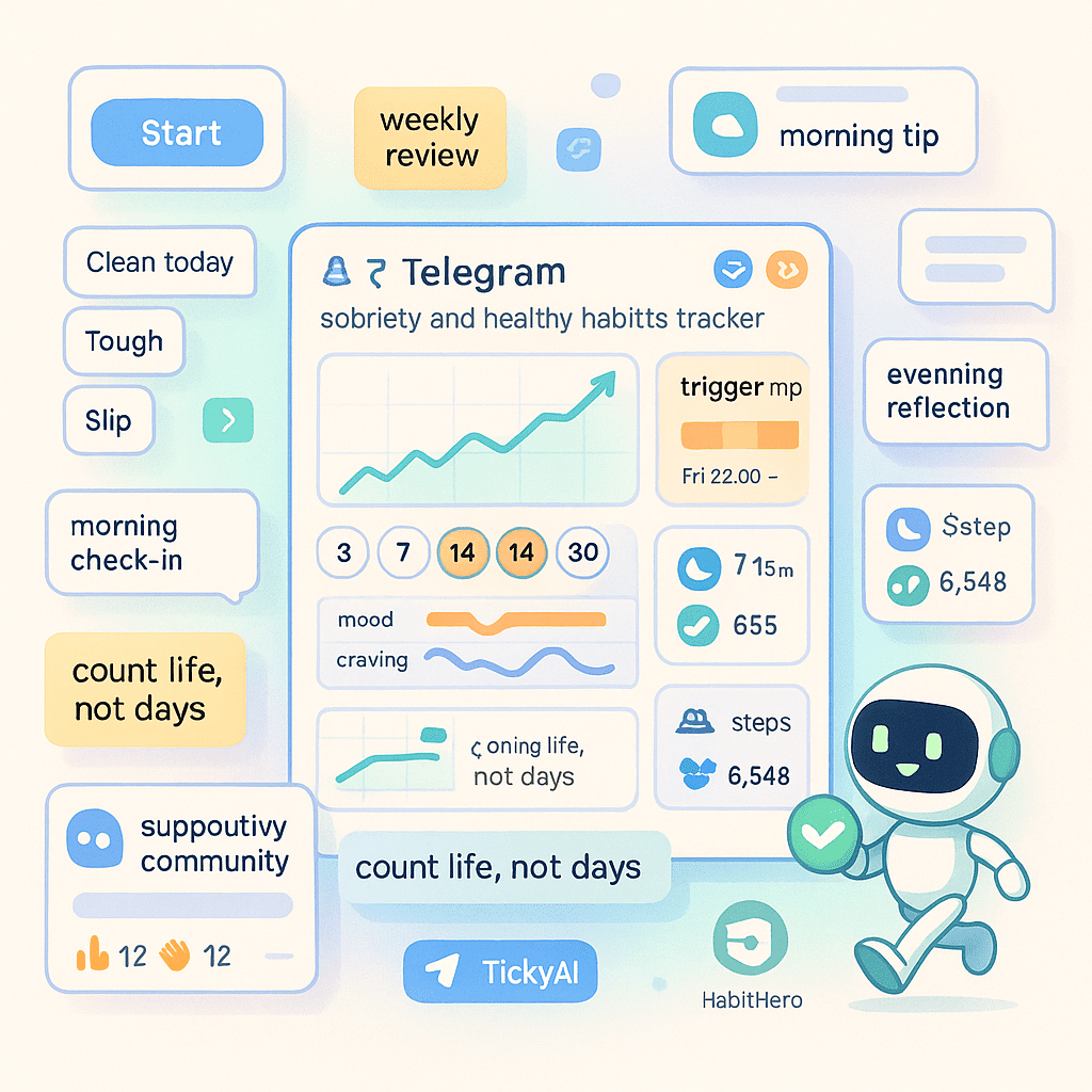 трекер трезвости telegram гид по здоровым привычкам