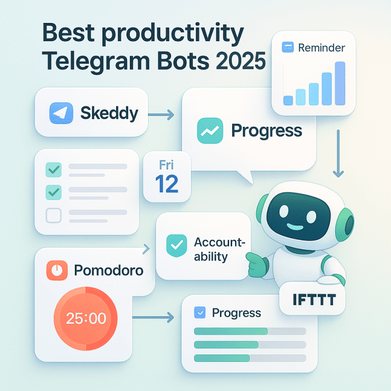 best productivity telegram bot подборка и чеклист выбора